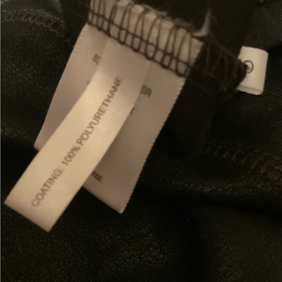 Ladies’ New York & Company Jazzy leather look…Black Mini Dress size XS - Picture 7 of 7